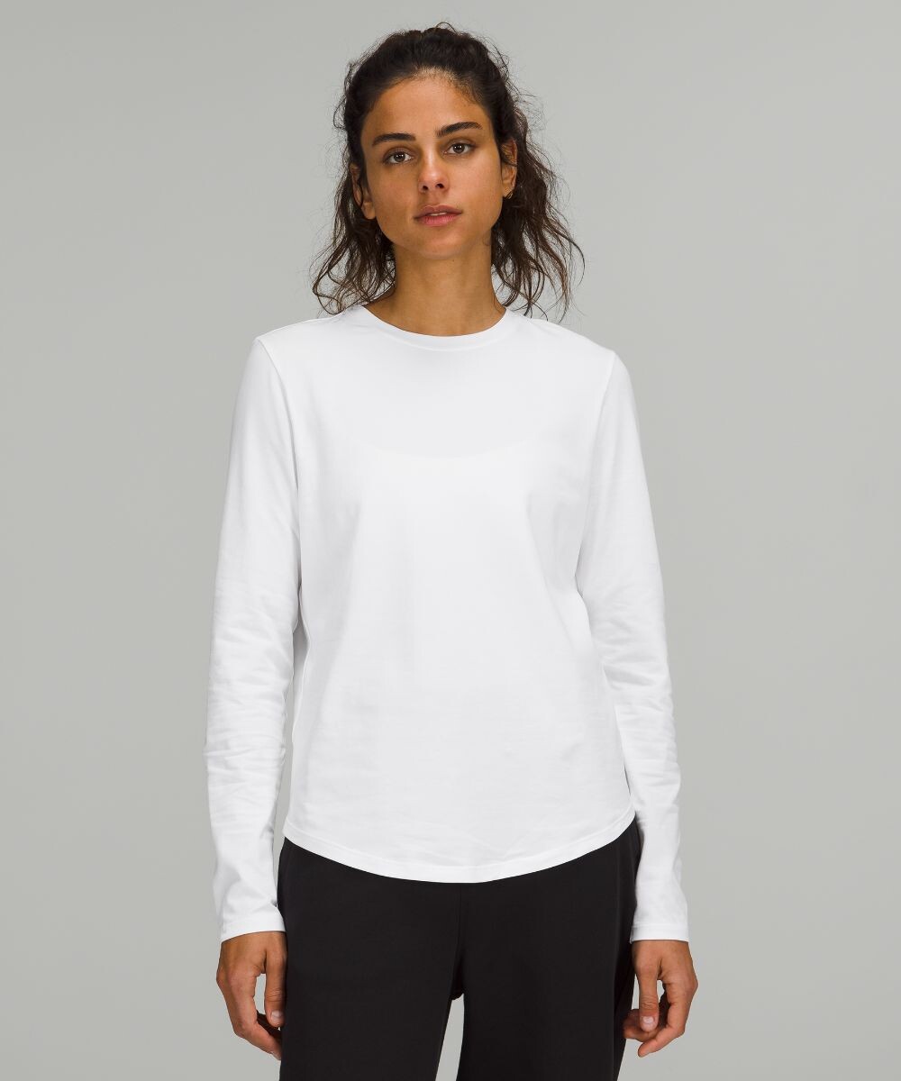 Рубашка с длинными рукавами Love Lululemon, белый
