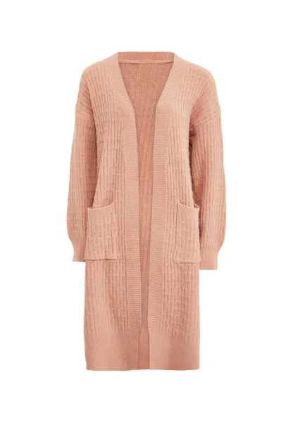 Спортивная куртка aleva Strickjacke, цвет Dunkelrosa