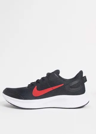 Черно-красные кроссовки Nike Running Run All Day-Черный цвет
