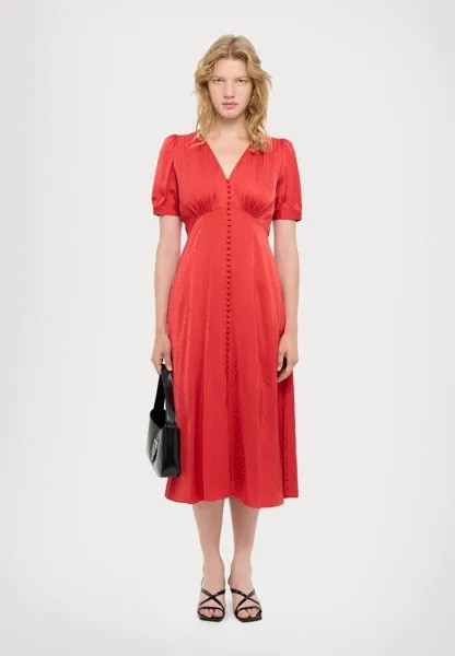Летнее платье ROBE The Kooples, красный