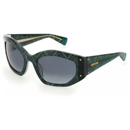 Солнцезащитные очки Missoni Missoni MIS 0001/S 6HO 9O MIS 0001/S 6HO 9O, зеленый