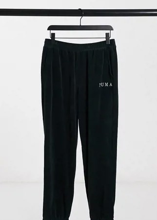 Черные вельветовые джоггеры PUMA эксклюзивно для ASOS-Черный