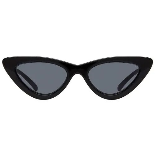 Солнцезащитные очки Le Specs, кошачий глаз, для женщин, черный