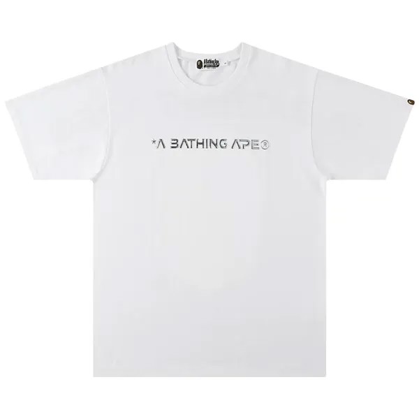 Футболка BAPE Ape Head Moon Tee 'White', белый