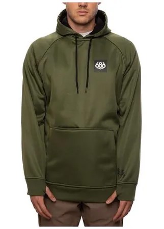 Худи 686 MNS Bonded FLC Pullover Hoody размер XL, SURPLUS GREEN