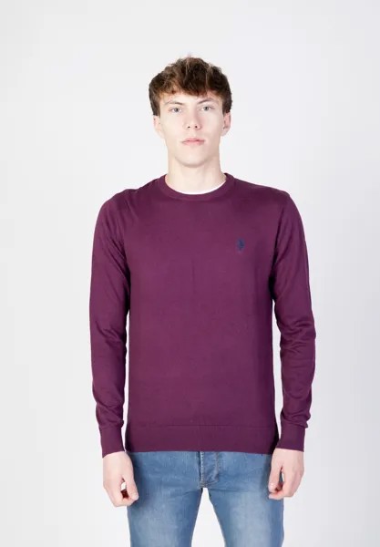 Свитер Leon Eh U.S. Polo Assn., цвет grape violet