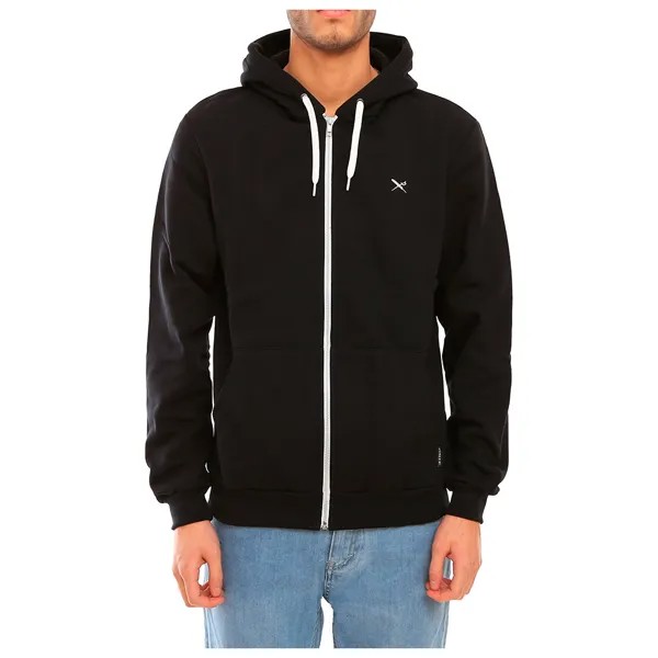 Спортивная и тренировочная куртка Iriedaily Mini Flag 2 Zip Hood, черный