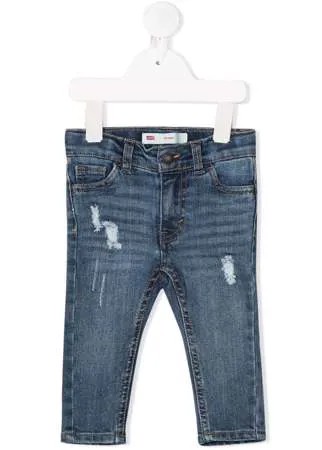 Levi's Kids джинсы прямого кроя с прорезями