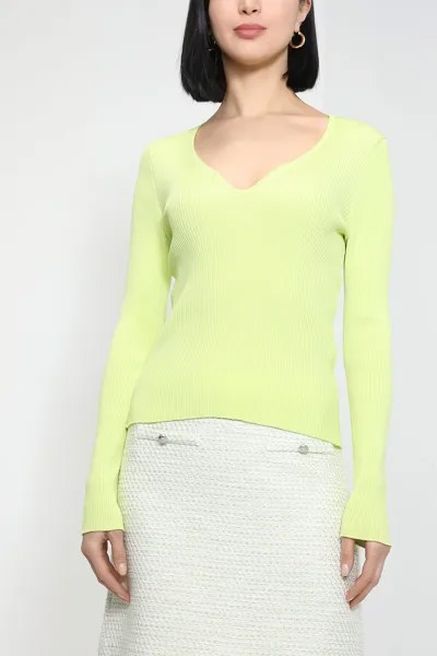 Пуловер женский Perspective 23080668 зеленый S