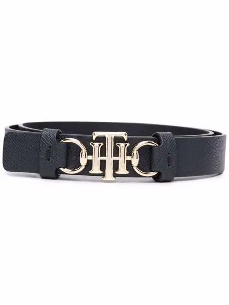 Tommy Hilfiger ремень с пряжкой-логотипом