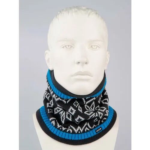Снуд Oxygon, серый/бирюзовый