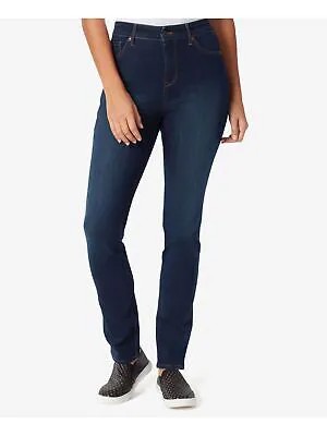 Женские темно-синие джинсы скинни с высокой талией и карманами на молнии GLORIA VANDERBILT 10
