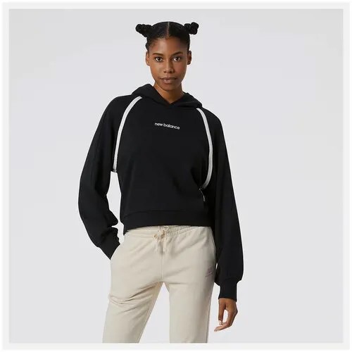 Толстовка New Balance NB Athletics Amplified Fleece Hoodie Женщины WT21501-BK XS