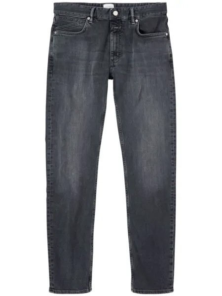 Closed джинсы slim fit средней посадки, серый