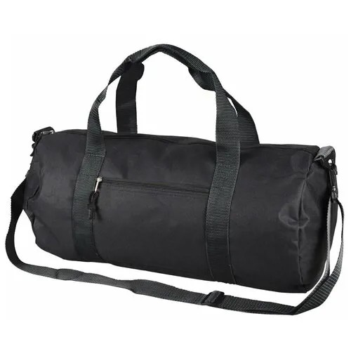 Сумка спортивная Oasis, 30 л, 25х25х50 см, ручная кладь, черный
