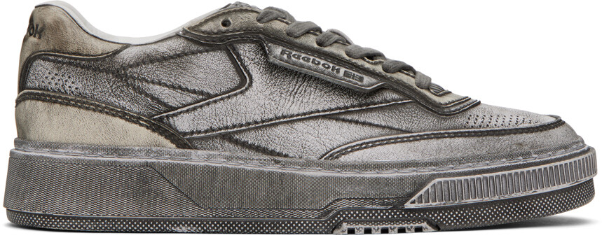 Серые кроссовки Club C LTD Reebok Classics, цвет Gravel wash