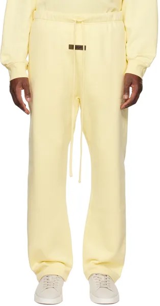 Желтые свободные брюки для отдыха Essentials