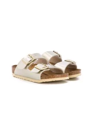 Birkenstock Kids сандалии Arizona с пряжками