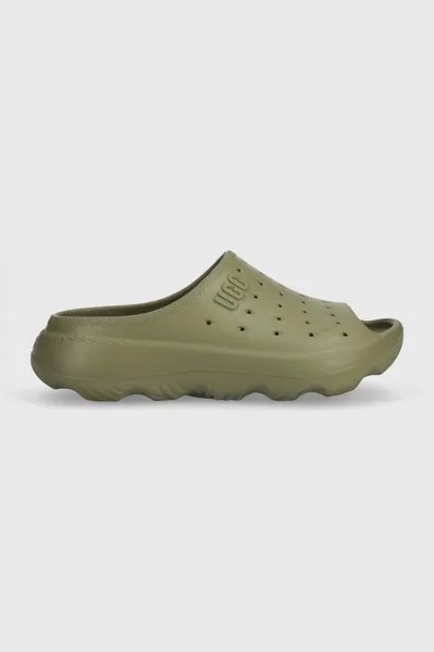 Шлепанцы UGG Slide It Ugg, зеленый