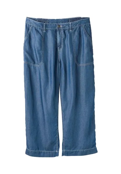 Джинсы из лиоцелла TENCEL с контрастной строчкой sheego, цвет Blue Denim