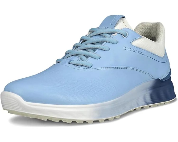 Кроссовки ECCO Golf S-Three GORE-TEX Waterproof, цвет Bluebell/Retro Blue
