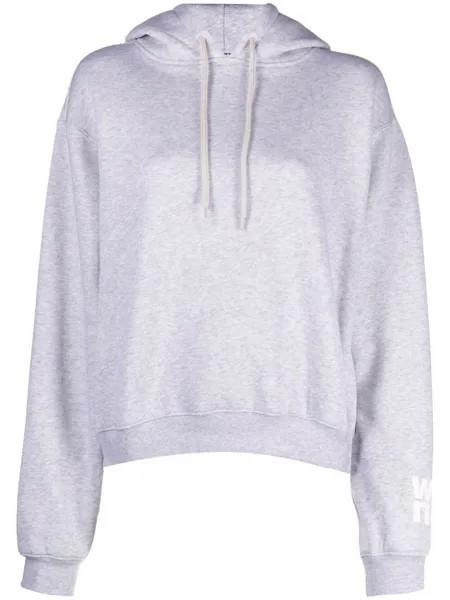 Alexanderwang.t худи с кулиской и логотипом