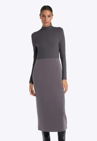 Платье Rich & Royal MIT TURTLENECK, цвет anthracit grey