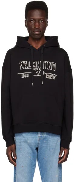 Худи '1960 Crew' черного цвета Valentino