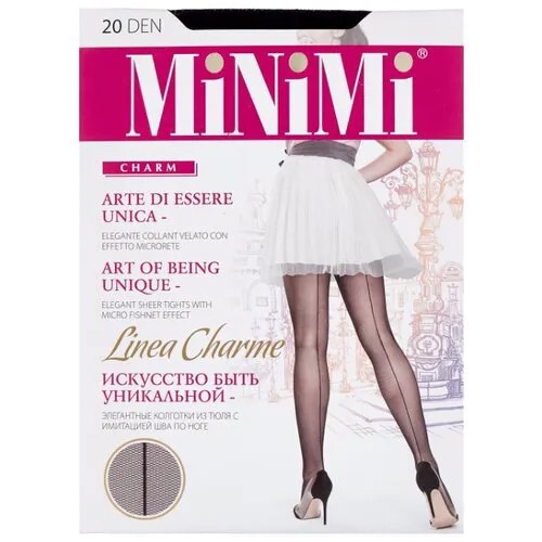 Колготки MiNiMi Linea Charme 20 den, размер 3-M, nero (черный)