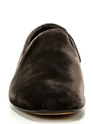 ВИНС. Женские коричневые тапочки-слипоны с квадратным носком и мягкой подкладкой для курения, 5