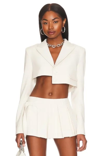 Пиджак Camila Coelho Harper Cropped, слоновая кость