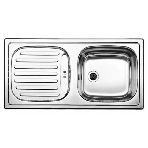 Врезная кухонная мойка 86 см Blanco Flex 511917 нержавеющая сталь/матовая