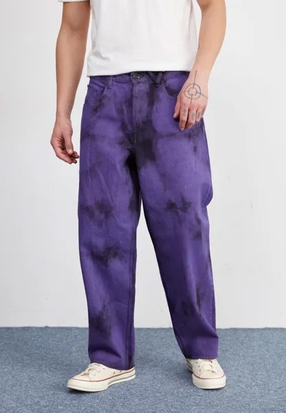 Джинсы свободного кроя BILLOW Volcom, цвет deep purple