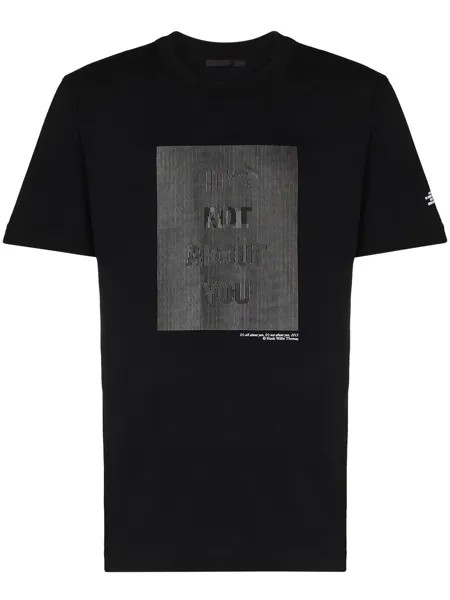 Helmut Lang футболка с надписью