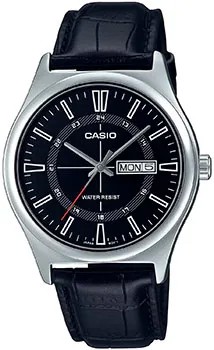 Японские наручные  мужские часы Casio MTP-V006L-1C. Коллекция Analog
