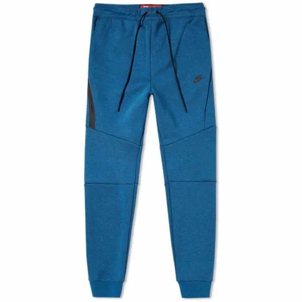 Мужские брюки Nike Tech Fleece Jogger Industrial Blue Black 805162-457 2XL XXL