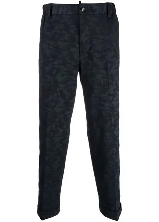 Emporio Armani спортивные брюки с камуфляжным принтом