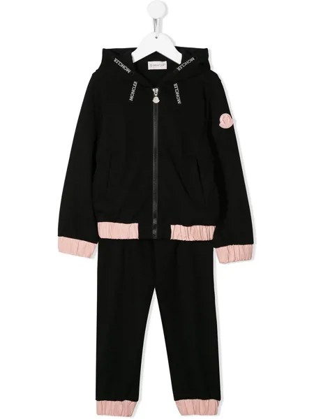 Moncler Enfant спортивный костюм с капюшоном