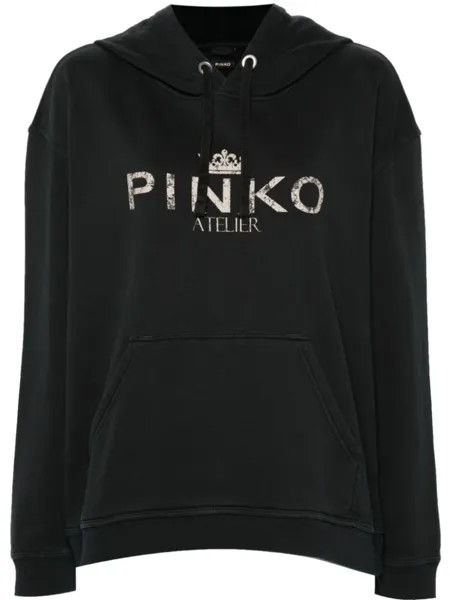 PINKO худи Bassani, черный