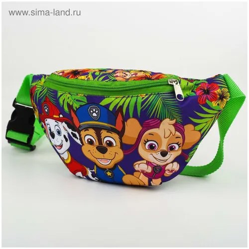 Сумка поясная , зеленый