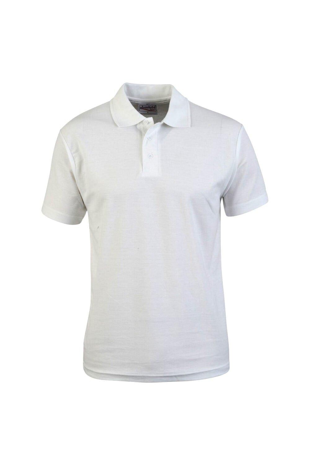 Пионерское поло Absolute Apparel, белый