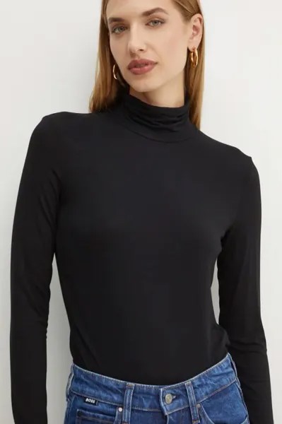Лонгслив Weekend Max Mara, черный