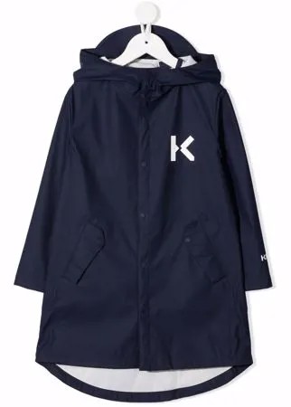 Kenzo Kids пальто с логотипом