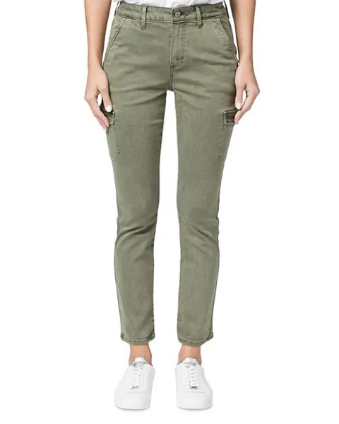 Узкие брюки-карго Jolie PAIGE, цвет Green