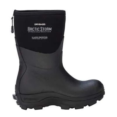 Черные женские повседневные ботинки Dryshod Arctic Storm Mid Pull On ARS-WM-BK