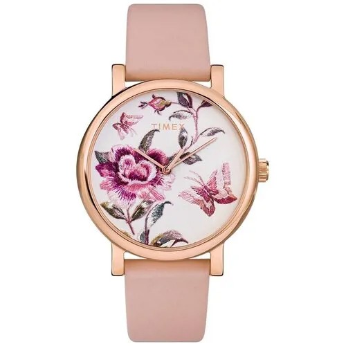 Наручные часы TIMEX Наручные часы Timex TW2U19300VN, золотой, бежевый