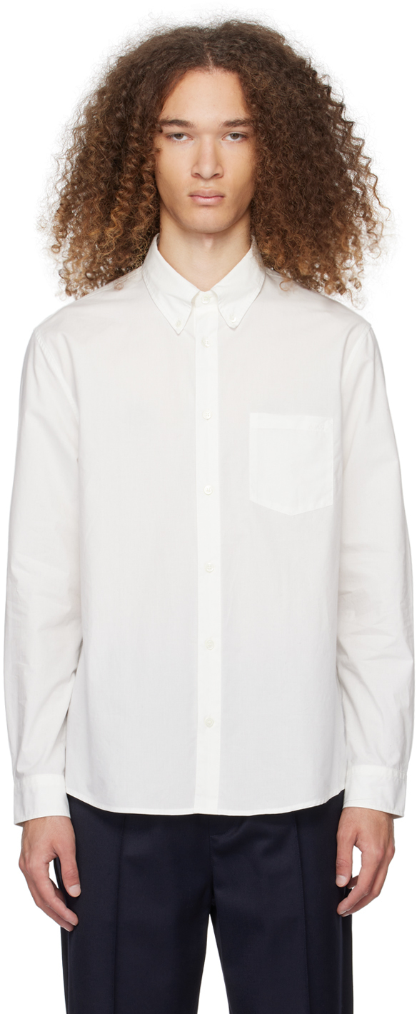 Белая рубашка Эдуарда A.P.C., цвет White