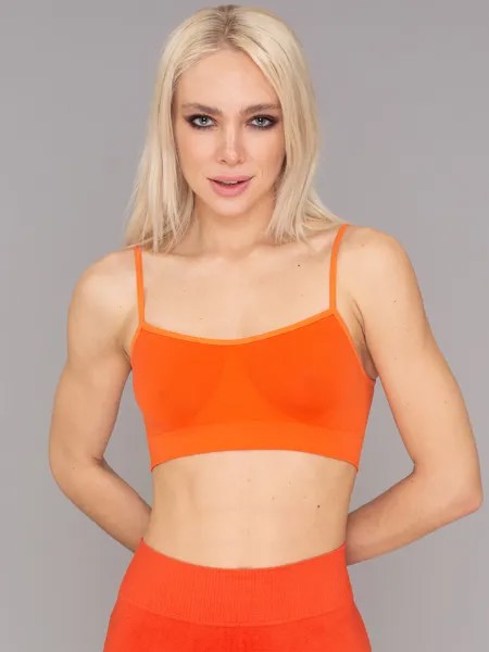 Топ женский Giulia BRASSIERE оранжевый S/M