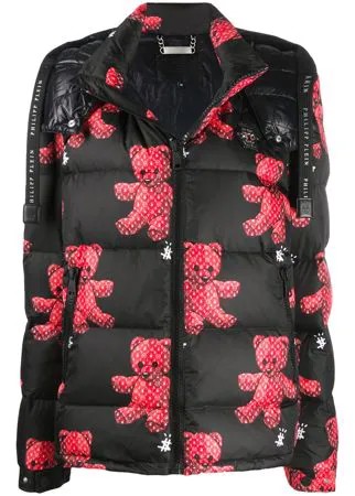 Philipp Plein стеганая куртка Teddy