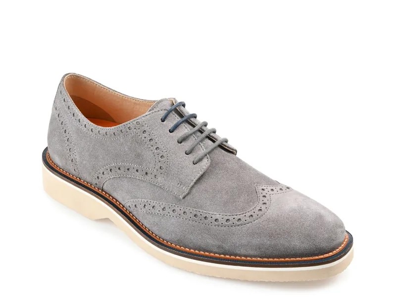 Туфли-оксфорды Thomas & Vine Chadwick Derby, серо-коричневый